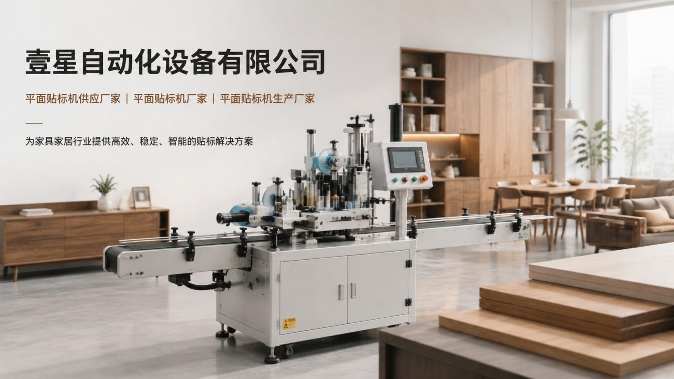 吴川家具贴标贴胶自动化设备